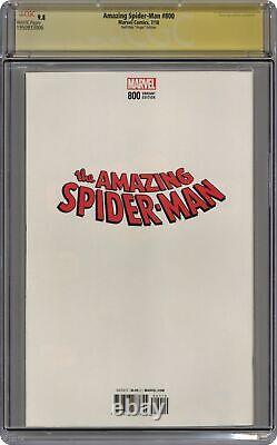Spider-Man Incroyable #800H Dell'Otto Virgin 1200 Variant CGC 9.8 SS Stan Lee 2018