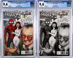 Spider-Man Renouvelle Tes Vœux #13 CGC 9.4 (2018, Marvel) Variant Set de la Boîte Stan Lee