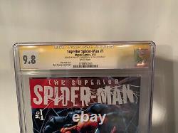Spider-Man Supérieur #1 CGC SS 9.8 Stan Lee Dan Slott Ryan Stegman