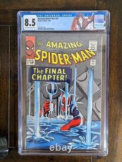 Spider-Man étonnant (1963 1ère série) #33 Art de Ditko CGC 8.5 Magnifique