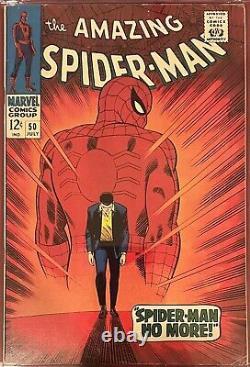 Spider-Man étonnant #50 Romita, Stan Lee CGC Blue Label 6.0! 1ère apparition de Kingpin