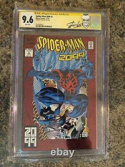 Spider-Man étonnant! Spider-Man 2099 #1 CGC 9.6 Signé par Stan Lee
