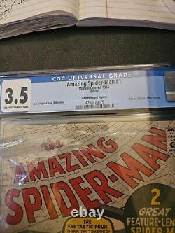 Spider-Man extraordinaire 1 cgc 3.5 GRR REGARDEZ