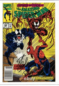 Spider-Man extraordinaire #362 KIOSQUE CGC 9.8 3x Signé STAN LEE, BAGLEY, Emberlin