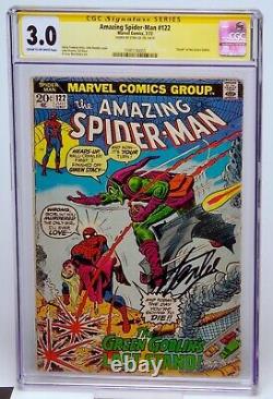 Spider-Man incroyable # 121 CGC 3.5 # 122 CGC 3.0 signé par Stan Lee