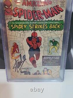 Spider-Man incroyable #19 CGC Signature Series 4.5 signé par Stan Lee