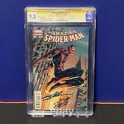Spider-Man incroyable #1 (2014) CGC 9.8 Signé par Stan Lee et Neal Adams
