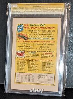 Spider-Man incroyable 1 CGC 9.2 SS 1966 Golden Record Reprint auto sig Stan Lee GRR