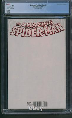 Spider-Man incroyable #1 CGC 9.8 Variante de Ramos 1ère Cindy Moon Couverture de Stan Lee
