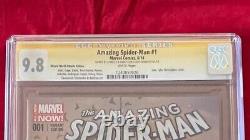 Spider-Man incroyable 1 Édition WW Atlanta CGC 9.8 signée par Stan Lee et Christopher