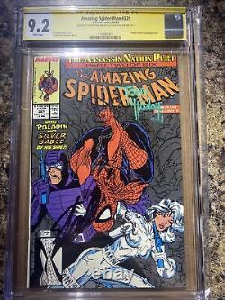 Spider-Man incroyable #321 CGC SS Stan Lee ET McFarlane signé, rare double signature.