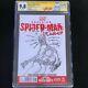 Spider-man Supérieur 1 ? Esquisse Originale De Frank Miller + Signature De Stan Lee ? Cgc 9.8