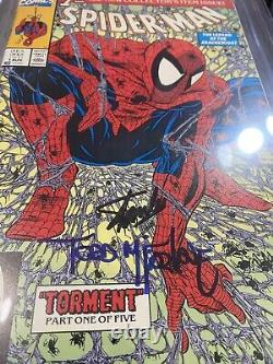 Spider-man #1 Cgc 9.8 Ss Stan Lee & Todd Mcfarlane Signatures Magnifiques Rare Gem