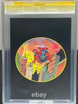 Spider-man #1 Signé Par Stan Lee! Platinum Edition 9.6 Cgc Ultra Rare Hot Ss