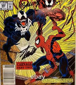 Spider-man #362 Cgc 9.8 Ss Stan Lee & Bagley 1er Carnage Venom Cover Newsstand