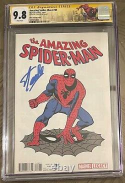 Spider-man 789 Steve Ditko Variant Cgc 9,8 Ss Signé Par Stan The Man Lee Mint