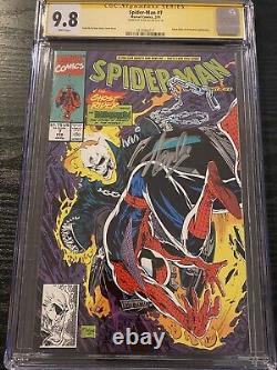 Spider-man #7 Cgc 9.8 Ss Signé Stan Lee Todd Mcfarlane Histoire, Couverture Et Art