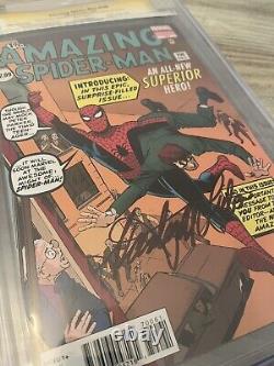 Spider-man incroyable 700 Ditko Cgc 9.8 Ss Stan Lee 91e anniversaire Cgc Erreur