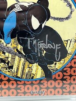 Spiderman Incroyable #300 CGC 7.5 SS Signé Todd Mcfarlane 1988 1er Venom
