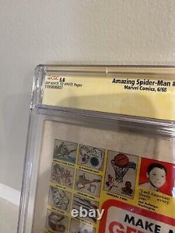 Spiderman Incroyable #61 CGC 5.0 SS Stan Lee