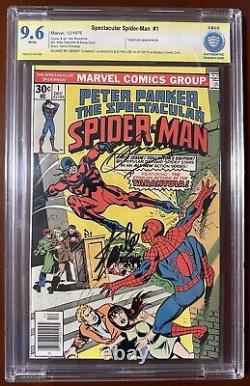 Spiderman Spectaculaire 1 9.6 NM+ 1976 CBCS (comme CGC) Signé par Stan Lee, Conway