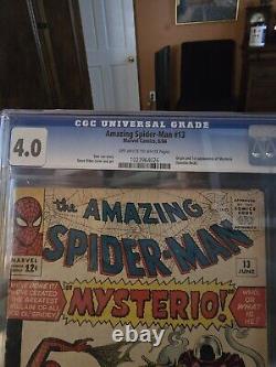 Spiderman incroyable #13 (1964) Noté 4.0 CGC