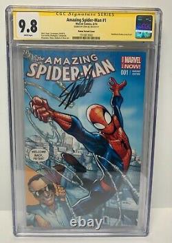 Stan Lee A Signé Amazing Spider Man 1 Cgc Signature Series 9.8 Comic Book