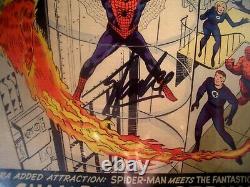 Stan Lee Signé 1963 Spider-man #1 Ss Marvel Comics Cgc 5.0 Chameleon
