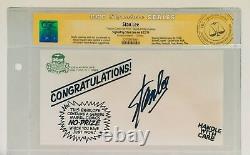 Stan Lee Signé Original Marvel No-prize Envelope Cgc Signature Series