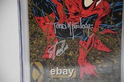 Stan Lee, Todd Mcfarlane Signé Autographié Spider-man Torment Cgc Gold Variant