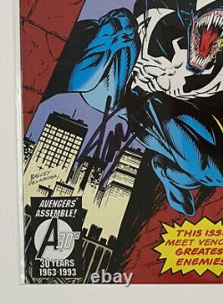 Stan Lee a signé le comic book JSA Venom Lethal Protector #2 Spider-Man 1993 CGC PSA