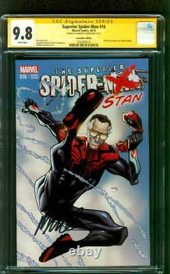Superior Spider Man 16 Cgc Ss 9.8 Ramos Stan Lee Con Ed Nouveau Chevalier Goblin 10/13