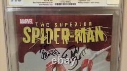 Superior Spider-man 19 Cgc 9,8 Ss 4x Stan Lee Slott Stegman Delgadolego Fantasy