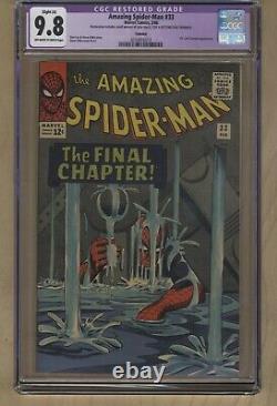 The Amazing Spider-man #33 (février 1966, Marvel Comics) Cgc 9,8 Nm/mt Dr Curt