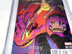 Tout Nouveau Wolverine #1 Cgc Ss Signature Autographe Stan Lee Incitatif Pour Les Détaillants 9,8