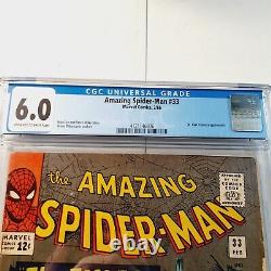 Translate this title in French: Marvel Comics Amazing Spider-Man Issue #33 Classic Ditko Cover CGC 6.0 OWithW

Les Incroyables Spider-Man Marvel Comics Numéro 33 Couverture Classique de Ditko CGC 6.0 OWithW