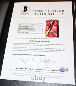 Ultimate Fantastic Four #16 CGC signé par STAN LEE Spider-Man Beckett Comic Book