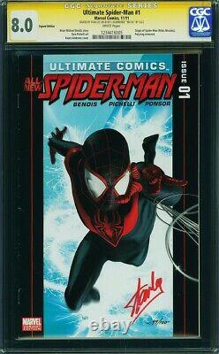 Ultimate Spider-Man 1 Édition Signée 99/100 Série de Signatures CGC Stan Lee SS Key