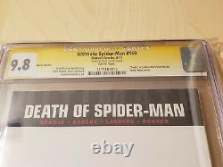 Ultimate Spider-man #160 Cgc Ss 9,8 Rare Grand Centre Signature Par Stan Lee