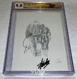 Ultimate Spider-man #160 Cgc Ss Signature Autograph Stan Lee Death Peter Parker