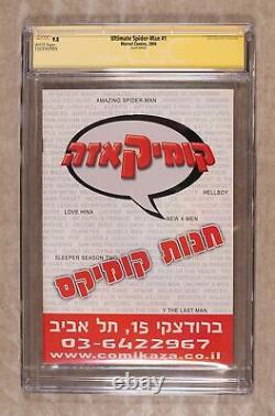 Ultimate Spider-man Hebrew Edition #1 Cgc 9.8 Ss Stan Lee 1323163005