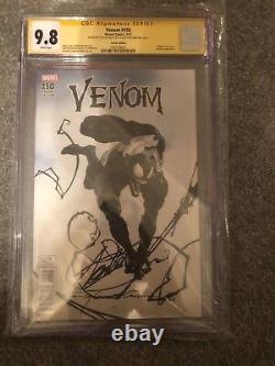 Venom # 150 Ss Cgc 9.8 1500 Ss 2x Clayton Crain Et Stan Lee Seulement Un Sur Ebay