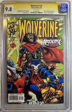 Wolverine #146 CGC SS 9.8 Signé Stan Lee Spider-man Got Milk Ad Signature  <br/>		


 <br/> 	(Note: 'CGC' and 'SS' are abbreviations and should not be translated)