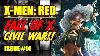 X-men Rouge Chute De X Guerre Civile Numéro 14 2023